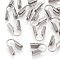 Tarnish Resistant Stainless Steel Bead Tips, Stainless Steel Color, 9.5x5mm