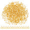 500Pcs Brass Wire Guardian, Golden, 4.6x4.5x1.5mm, Hole: 0.7mm