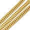 Ion Plating(IP) 304 Stainless Steel Curb Chains, Unwelded, with Spool, Golden, 5x4x1.5mm