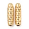 Brass Pendants, Cadmium Free & Nickel Free & Lead Free, Column, Real 18K Gold Plated, 15x3.8mm, Hole: 1.4mm