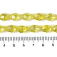 Прозрачные стеклянные бусины гальваническим пряди EGLA-N013-T4mm-B26-4