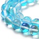 Прозрачные стеклянные бусины GLAA-B022-8mm-17-3