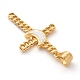 Подвески из латуни и натуральных ракушек KK-H744-01-3