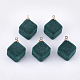 Флокированные акриловые подвески FIND-T046-30-13-1