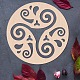 Деревянные кабошоны WOOD-WH0101-013-3