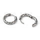 Серьги-кольца Huggie Hoop из нержавеющей стали 304 EJEW-H111-02B-P-2