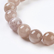 Натуральный Sunstone бисер пряди G-G099-4mm-14-3