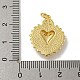 Латунные микро проложить кубического циркония подвески KK-N254-136D-G-3