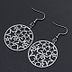 Серьги-подвески из нержавеющей стали 201 STAS-S105-JN608-1-1