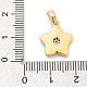 Подвески из латуни с микропаве из циркония KK-M303-01G-10-3