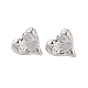 Серьги из нержавеющей стали 304 STAS-S125-07P-2