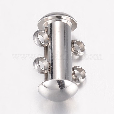 Застежки-слайдеры из нержавеющей стали 304 STAS-P100-24P-1