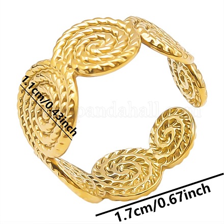 Минималистичные манжеты из нержавеющей стали 304 XL1391-2-1