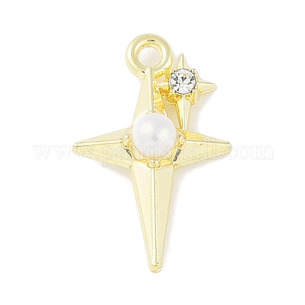Подвески из сплава со стразами PALLOY-F018-17G-1