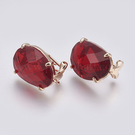 Серьги из граненого стекла GLAA-F084-D03-1