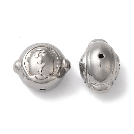 Бусины из нержавеющей стали марки 304 STAS-I305-206P-1