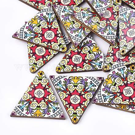 Печатные подвески из липы WOOD-S045-013B-1