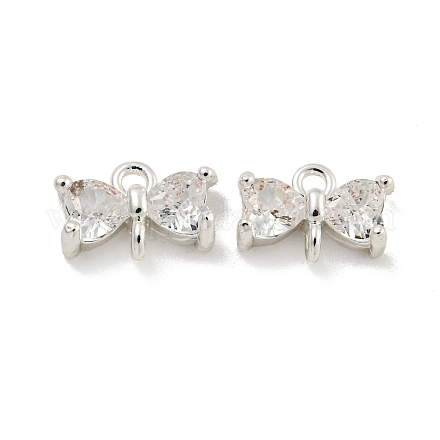 Латунные подвески из прозрачного кубического циркония KK-B096-04S-1