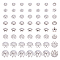 PandaHall Flower Bead Cap, 240pcs 8 Styles Stainless Steel Bead Cap Bails End Charm Caps Filigree End Caps Muiti-Petal Bead Caps Spacer Beads for Earrings Bracelets Necklaces Jewellery DIY Craft