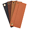 WADORN 4 Colors Felt Purse Organizer Insert, Handbag Divider Insert Inner Pocket Purse Rectangle Mini Envelope Crossbody Conversion Kit with Eyelets Bag In Bag Pouch Insert for Wallet, 6.7x2.7 Inch