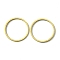 Brass Linking Rings, Cadmium Free & Nickel Free & Lead Free, Flat Ring, Raw(Unplated), 16x0.8mm, Inner Diameter: 14mm