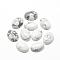 Natural Howlite Cabochons, Oval, 14x10x6mm