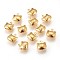 304 Stainless Steel Kitten Charms, Cat Head Shape, Golden, 9.5x10.5x4mm, Hole: 1mm