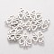 Tarnish Resistant 201 Stainless Steel Charms, Laser Cut, Clover, Stainless Steel Color, 13.5x11.5x1.2mm, Hole: 1.5mm