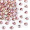 Preciosa® MAXIMA Crystal No Hotfix Flatback Stones, Czech Crystal, Dura Foiling, Round(438 11 615 Chaton Rose), 70030 200 Rose Peach AB, SS16(3.8~4mm)