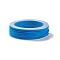 Braided Nylon Threads, Dyed, Knotting Cord, for Chinese Knotting, Crafts and Jewelry Making, Deep Sky Blue, 1mm, about 21.87 yards(20m)/roll