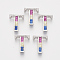 Brass Cubic Zirconia Slide Charms, Real Platinum Plated, Colorful, Letter, Letter.T, 18x15x5mm, Hole: 1x1mm and 1x4mm