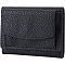 PU Leather Wallets for Women, Rectangle, Black, 19~20.3x10x1.15cm