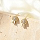Серьги-гвоздики из циркония EJEW-R016-26G-13-1