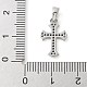 Латунные микро проложить кубического циркония подвески KK-U056-32P-3