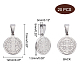 20 шт. подвески из нержавеющей стали 304 STAS-DC0012-64-2