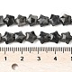Натуральные бусины-звездочки из ларвикита G-Z080-A03-5