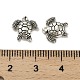 Сплавочные овальные бусины тибетского стиля  FIND-M047-02AS-3