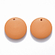 Расписные деревянные подвески WOOD-Q040-018A-A06-2