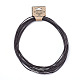 Коровья кожа ожерелье шнура материалы MAK-G003-04A-1