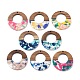 Подвески из смолы и ореха FIND-R051-13-1
