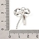 Латунные микро проложить кубического циркония подвески KK-V008-13P-02-3
