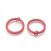 Железные брелоки с краской IFIN-L038-16-FF