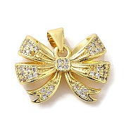 Латунные микропаве прозрачные подвески с фианитом FIND-Z041-09G