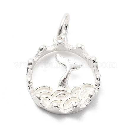 925 стерлингов серебряные подвески STER-S009-02B-S-1