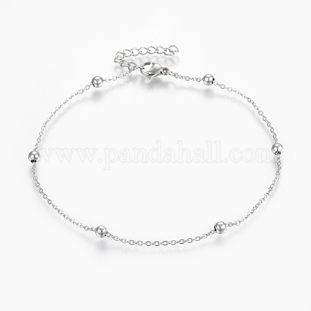Браслеты из нержавеющей стали 304 AJEW-H013-01P-1