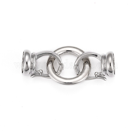 Латунь раз по сравнению с застежками KK-F0297-23-NR-1