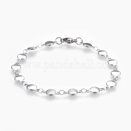 Браслеты из нержавеющей стали 304 BJEW-P239-06-1