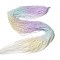 Transparent Gradient Color Glass Beads Strands, Faceted Round, Lilac, 2mm, Hole: 0.8mm, about 160~178pcs/strand, 13.58 ~14.17 inch(34.5~36cm)