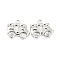 Brass Micro Pave Cubic Zirconia Pendants, Cadmium Free & Nickel Free & Lead Free, Car, Real Platinum Plated, 10.5x12x3mm, Hole: 1.2mm