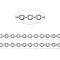 Brass Cable Chains, Soldered, with Spool, Oval, Cadmium Free & Lead Free, Gunmetal, 2.5x2x0.45mm, about 301.83 Feet(92m)/roll.